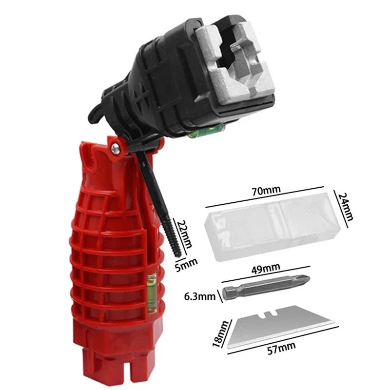 Faucet and Sink Installer 18 in 1 Multi-purpose Wrench Plumbing Tool for Toilet Bowl Sink Bathroom Kitchen Plumbing and more