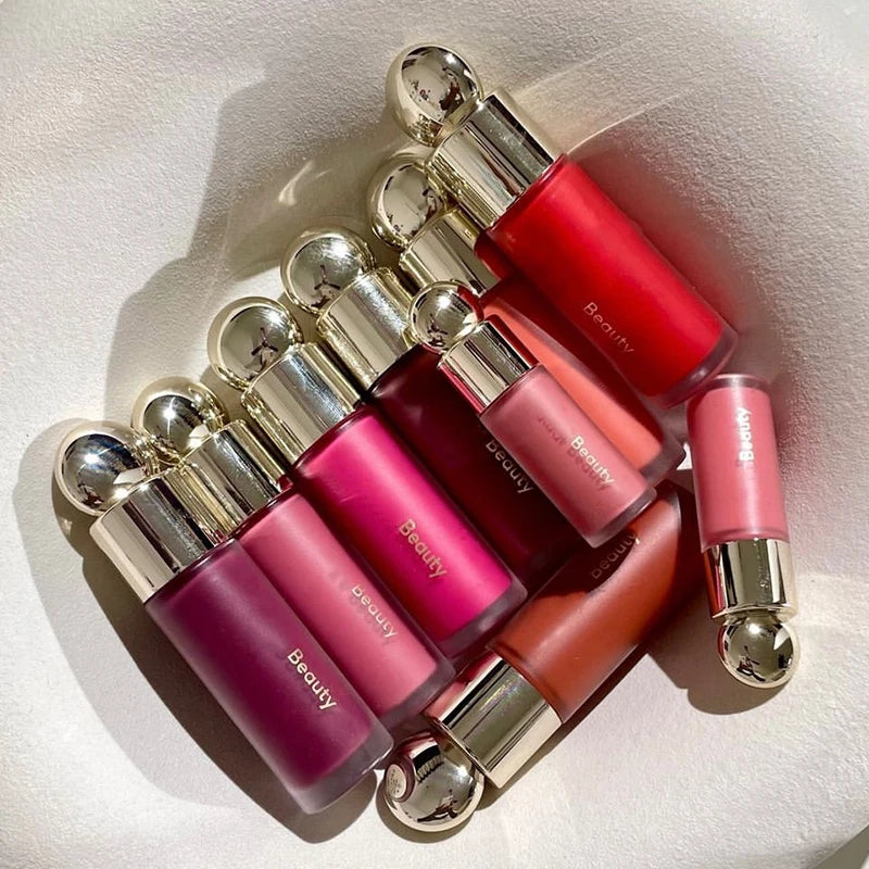 Rose Beauty Makeup Lipstick Phone Case Moisturizer Lip Gloss Lines Lasting Nourishing Ins Hope Honesty Happy Wonder Joy with Box