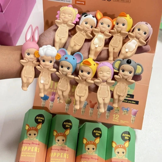 Sonny Angel Hippers Mysterious Surprise Blind Box Cute Cartoon Doll Pendant Computer Rabbit Mobile Phone Decoration Toy Gift