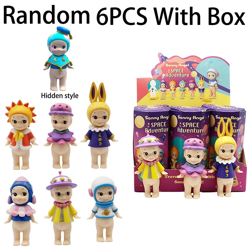 S Angel Hippers Blind Box Mystery Box Dreaming Series Mini Anime Figure Ornaments Dolls Fan Children Christma Birthday Gift