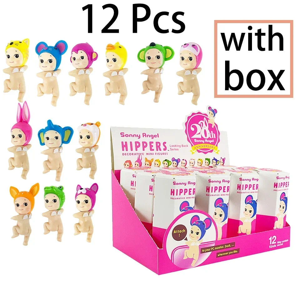 S Angel Hippers Blind Box Mystery Box Dreaming Series Mini Anime Figure Ornaments Dolls Fan Children Christma Birthday Gift