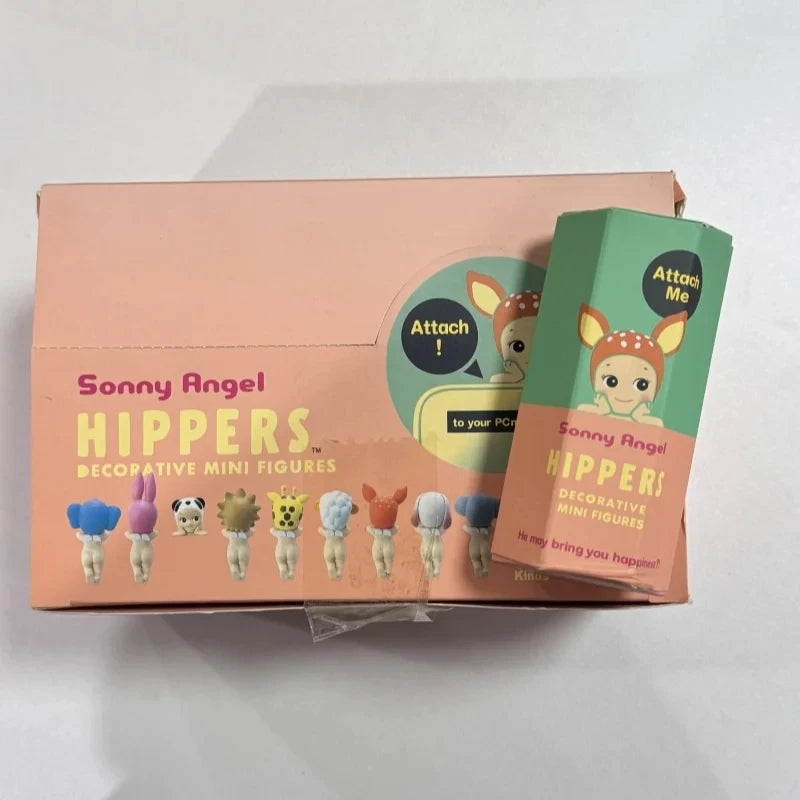 Sonny Angel Hippers Mysterious Surprise Blind Box Cute Cartoon Doll Pendant Computer Rabbit Mobile Phone Decoration Toy Gift